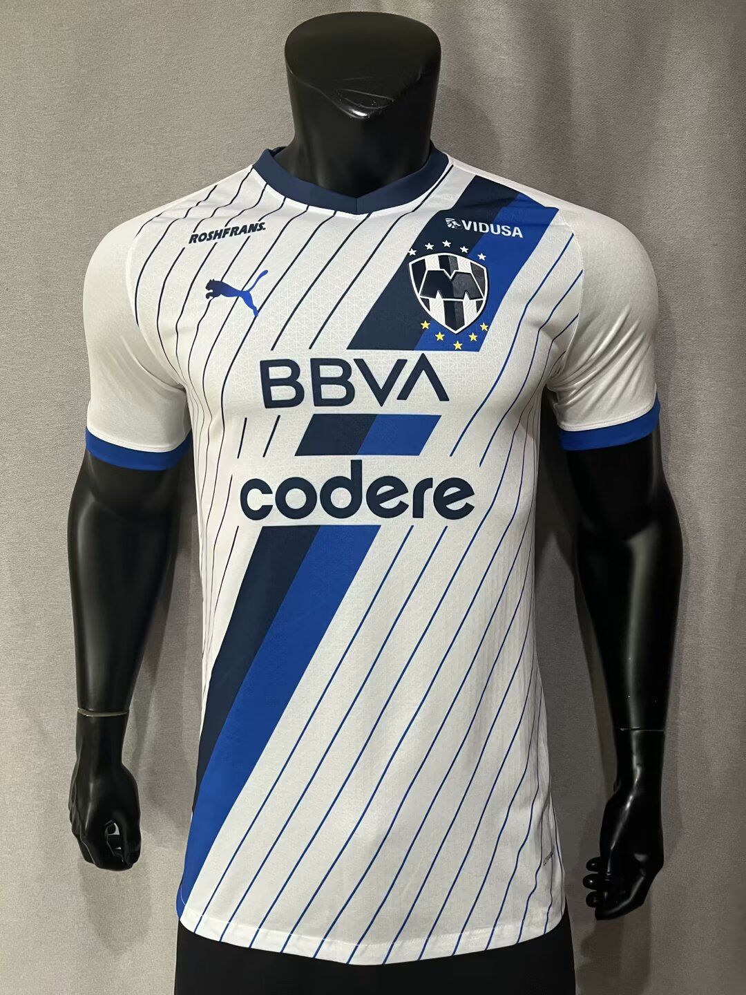 AAA Quality Monterrey 23/24 Away White Soccer Jersey(Player)